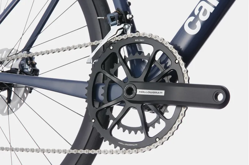 2021 Cannondale SuperSix EVO Hi-MOD Disc Ultegra Road Bike in Blue-4