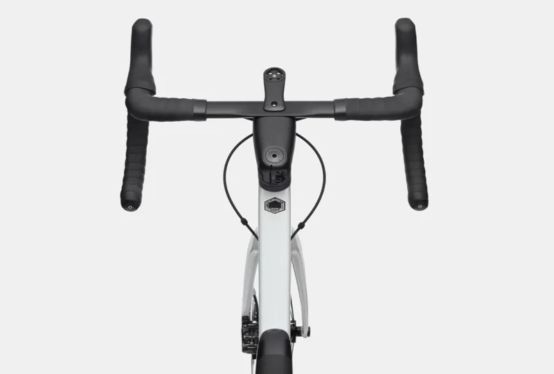2021 Cannondale SuperSix EVO Carbon Disc Ultegra Road Bike in White-5