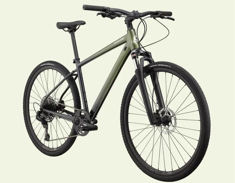 2021 Cannondale Quick CX 1 Fitness Bike in Green-5