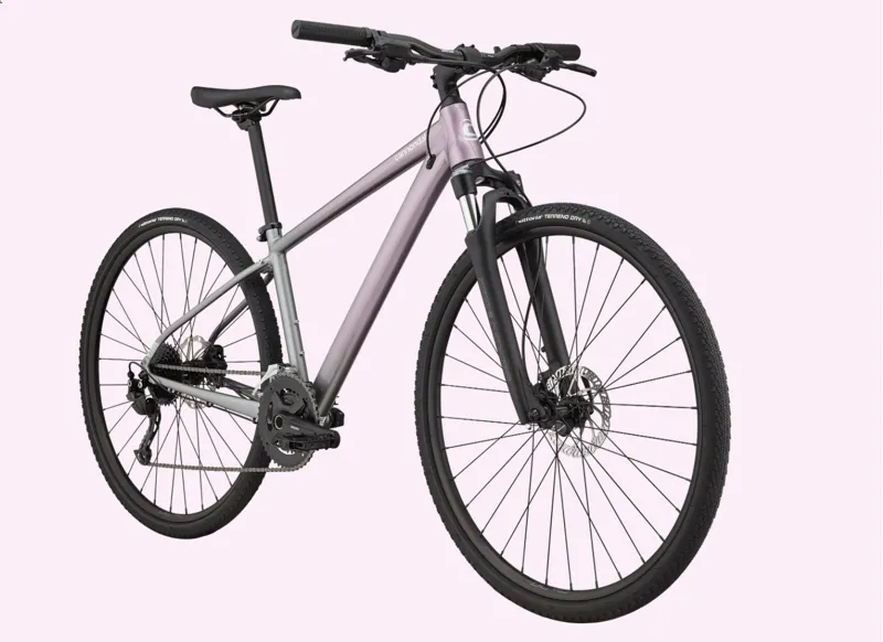 2021 Cannondale Quick CX 2 Womens Fitness Bike in Purple-5