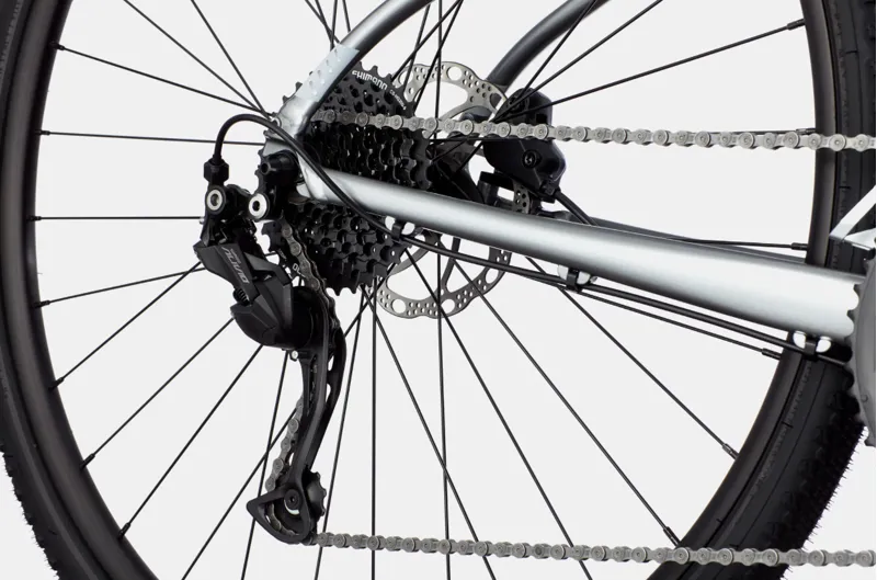 2021 Cannondale Quick CX 2 Womens Fitness Bike in Purple-3