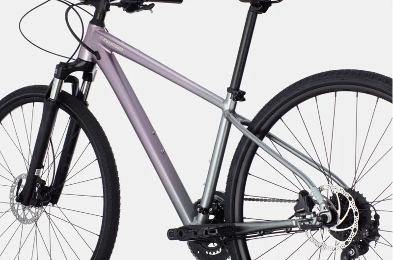 2021 Cannondale Quick CX 2 Womens Fitness Bike in Purple-2