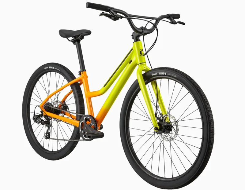 2021 Cannondale Treadwell 3 Remixte Ltd Hybrid Bike in Yellow-5