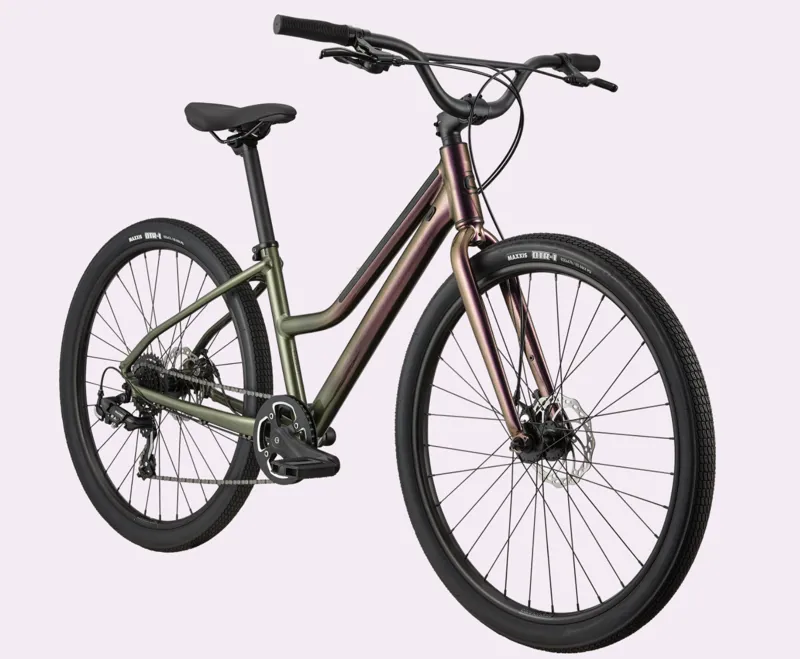 2021 Cannondale Treadwell 3 Remixte Ltd Hybrid Bike in Purple-5