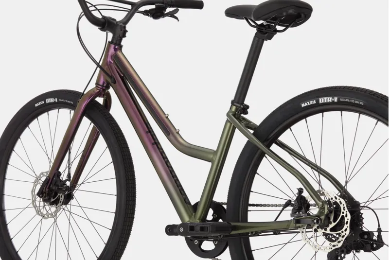 2021 Cannondale Treadwell 3 Remixte Ltd Hybrid Bike in Purple-2