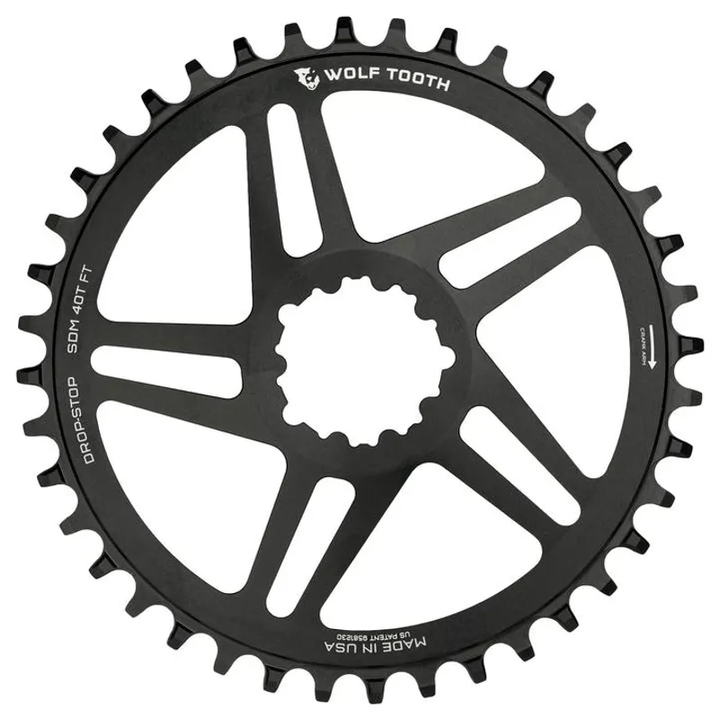 Wolf Tooth SRAM Crank Direct Mount Chainrings in Black -2