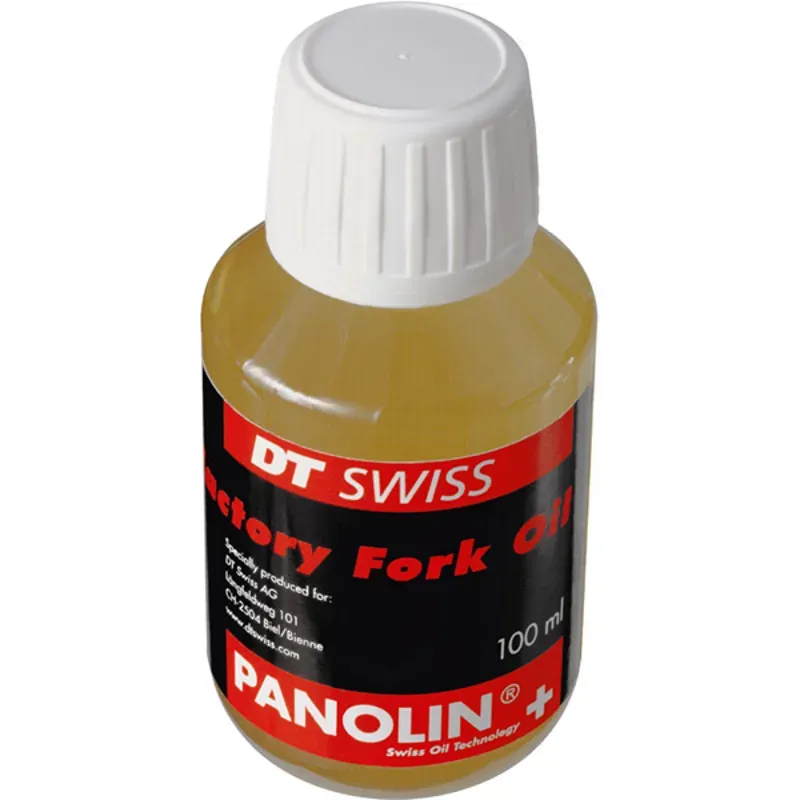 DT Swiss 100ml Factory Fork Oil in Clear