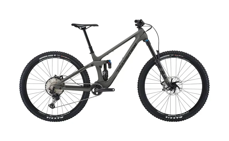 Transition Sentinel Carbon MTB Complete Bike Ti Grey Medium xt