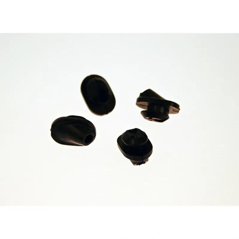 Shimano Non-Series E-Tube Di2 6mm Grommet 4-pack in Black