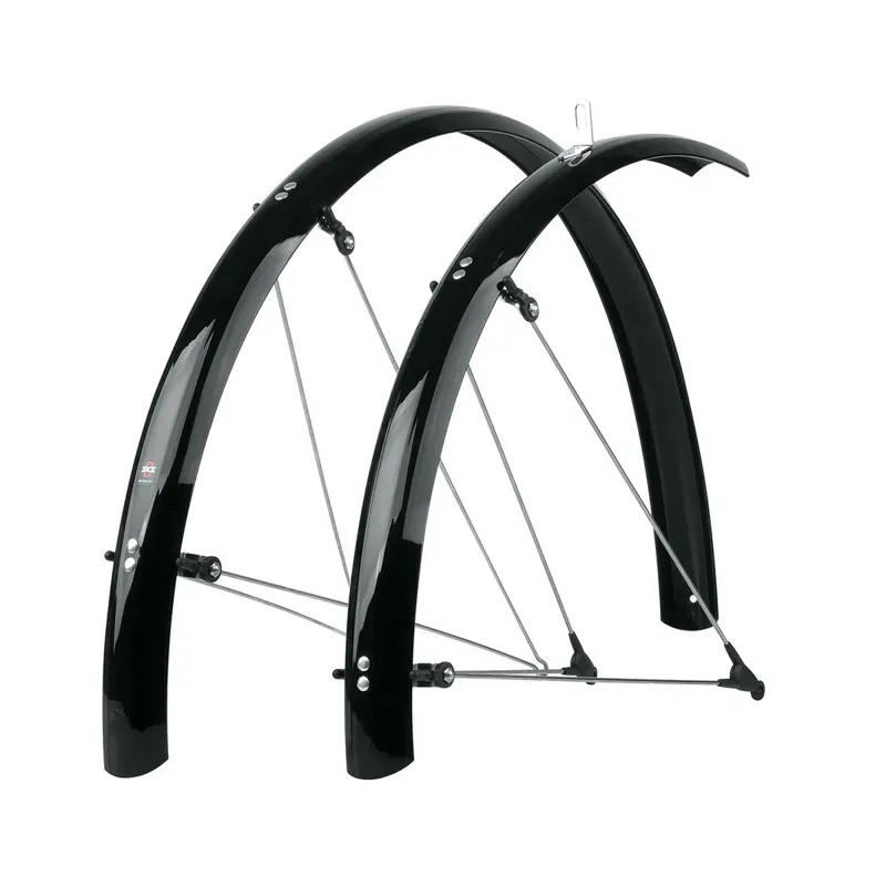 SKS Bluemels 60mm 28-inch Mudguard Set in Black