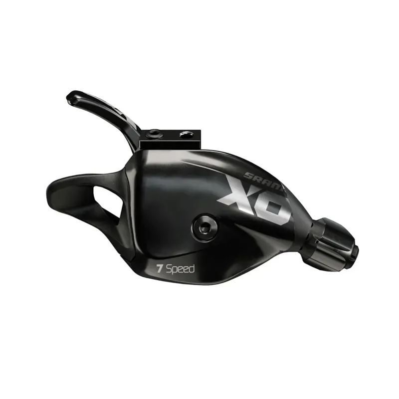 SRAM X01DH 7-Speed Rear Trigger Shifter w/ Discrete Clamp A2 in Black