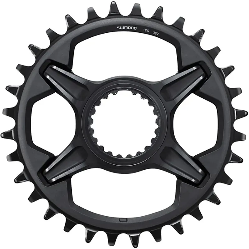 C/RING CRM85 XT 12spd Single 34T Silver/ Black 34 teeth