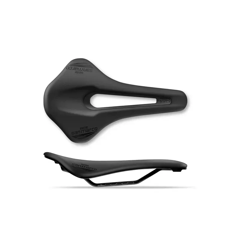 Selle San Marco Shortfit 2.0 Sport Saddle in Black