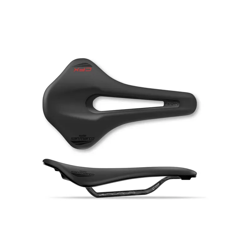 Selle San Marco Shortfit 2.0 Carbon Fx Saddle in Black