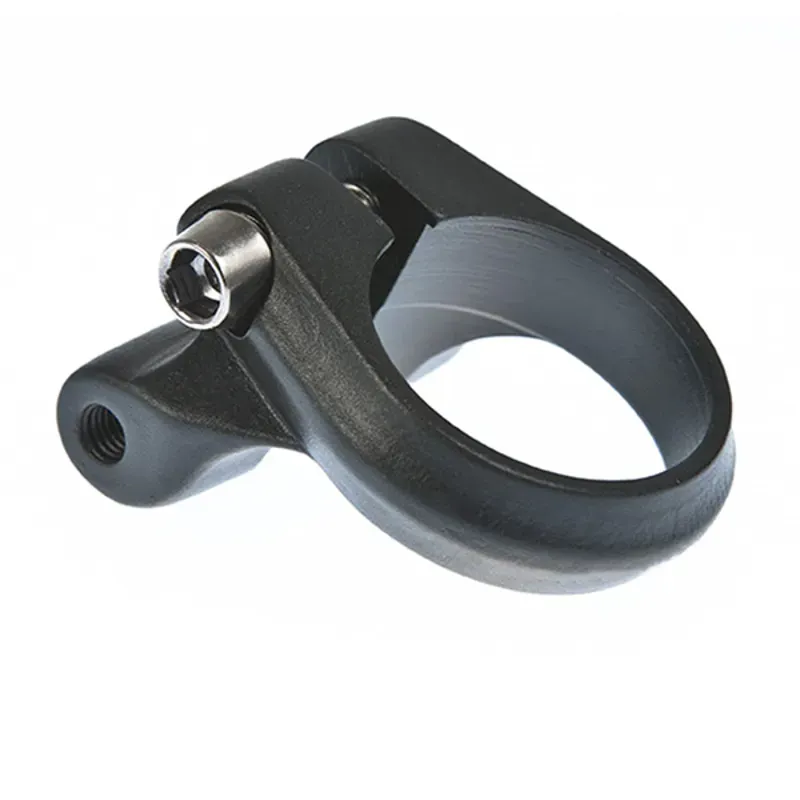 M Part 28.6mm Seat Clamp w/Rack Mount in Black