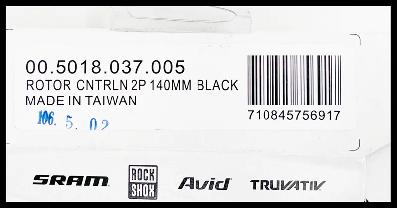 Rotor Centerline 2 Piece 140mm includes Ti Rotor Bolts-2