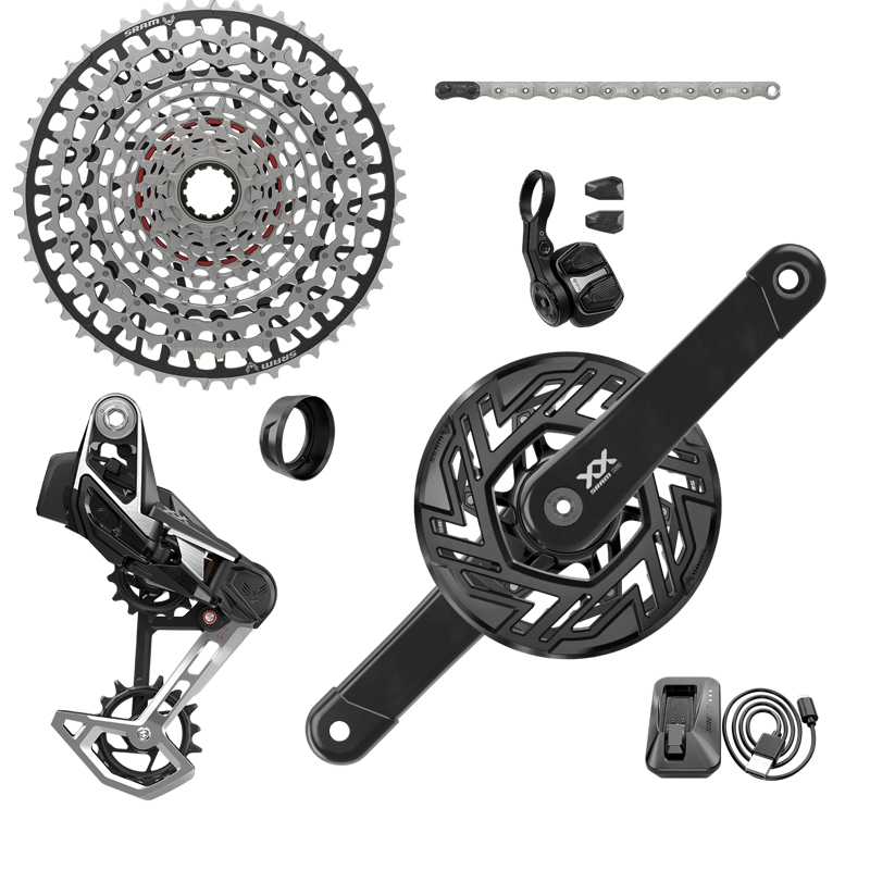 SRAM XX T-Type Pedal Assist 104-bcd Cranks in T Included