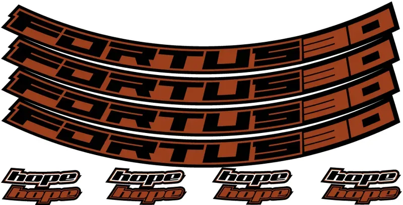 Hope Fortus Decal 30-29 in Red