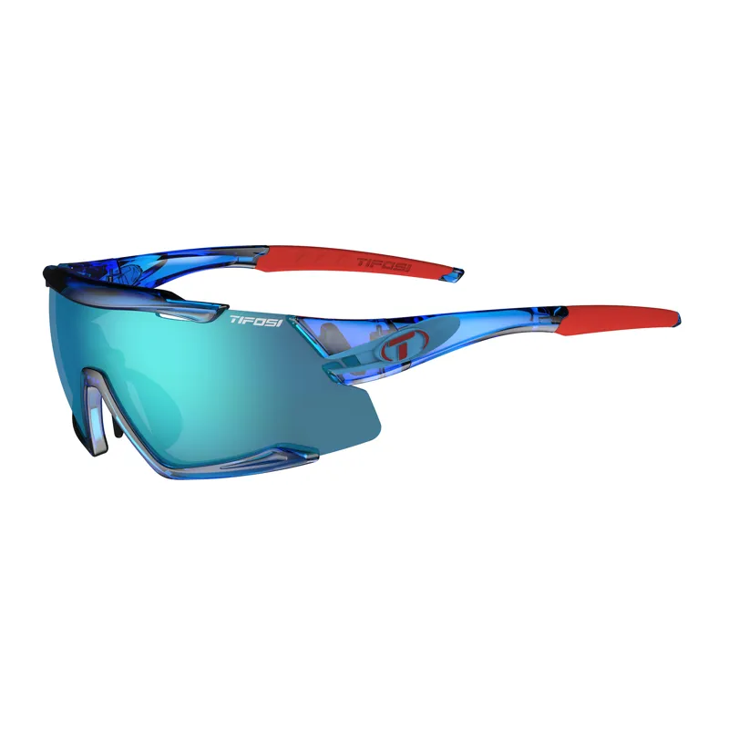 Tifosi Aethon Interchangeable Clarion Lens Sunglass in Blue