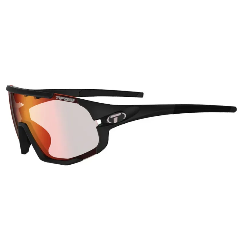 Tifosi Sledge Fototec Single Lens Sunglasses in Black