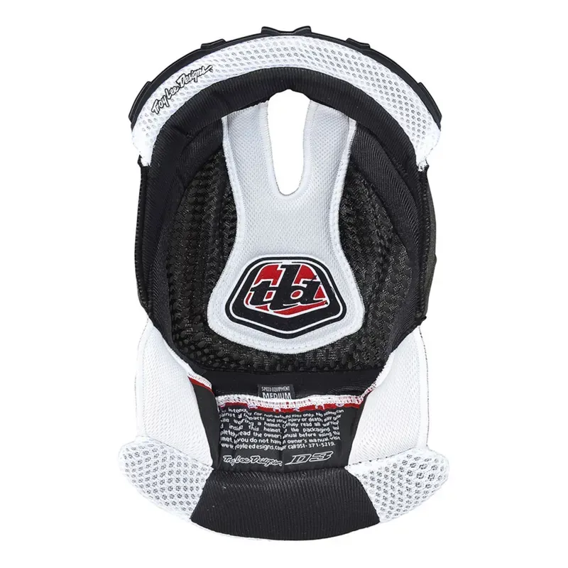 2019 Troy Lee Designs Replacement Headliner in White 