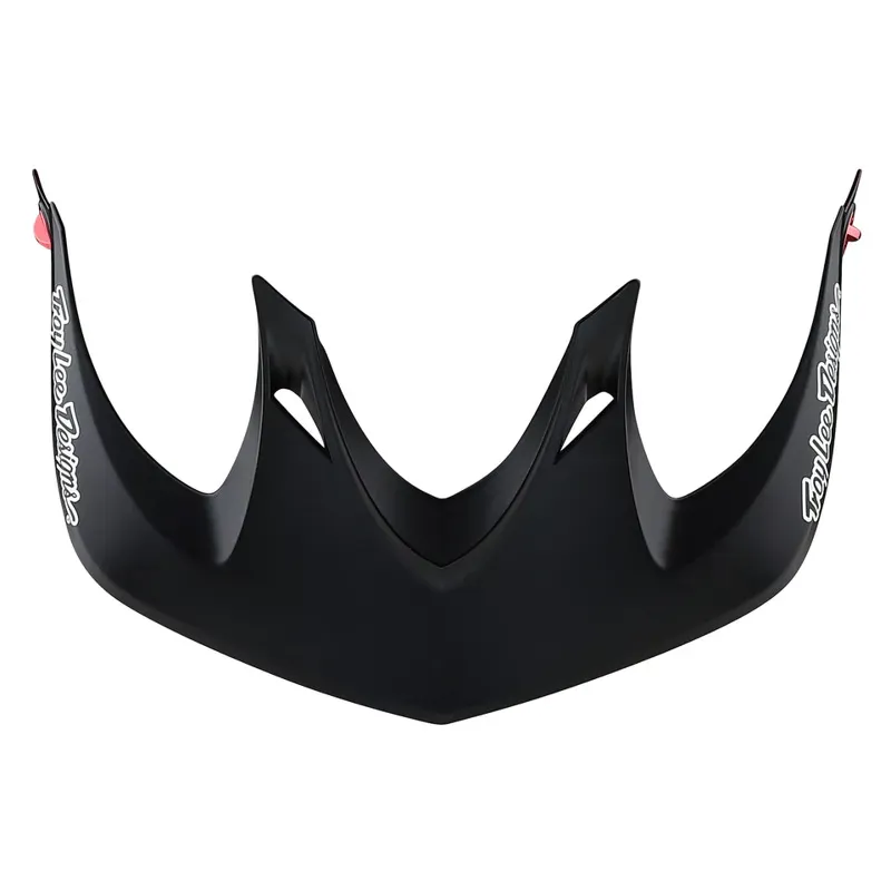 Troy Lee Designs A1 Helmet Replacement Visor in Classic Black/Red one