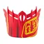 Troy Lee Designs D2 Helmet Replacement Visor / Fusion Red one size
