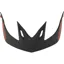 Troy Lee Designs A2 Helmet Replacement Visor in Decoy Orange/Grey