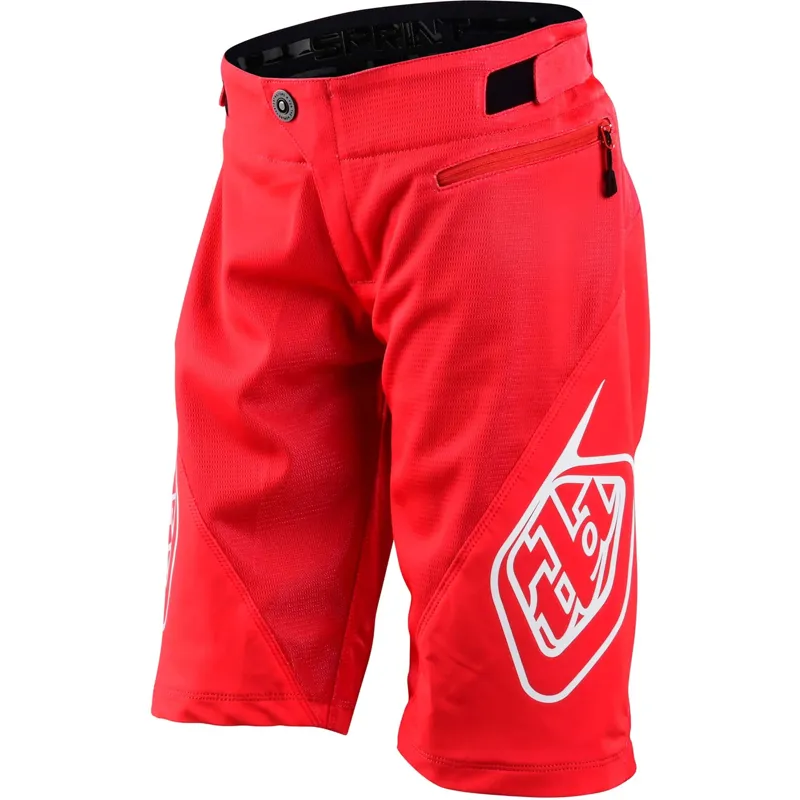 Troy Lee Designs Sprint Youth Shell Only Shorts in Red