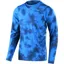 Troy Lee Designs Skyline Long Sleeve Jersey in Tie Dye - Blue
