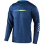 Troy Lee Designs Skyline Air Long Sleeve Jersey in Channel - Blue