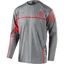 Troy Lee Designs Sprint Ultra Long Sleeve Jersey in Lines - Grey/Pink