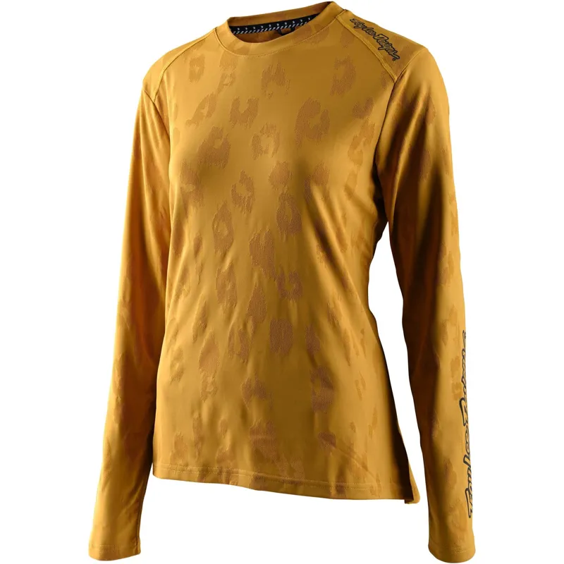 Troy Lee Designs Women's Lilium Long Sleeve Jersey in Honey