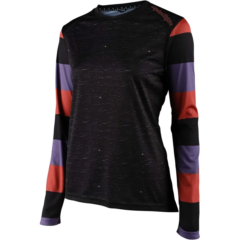 Troy Lee Designs Women's Lilium Long Sleeve Jersey in Black