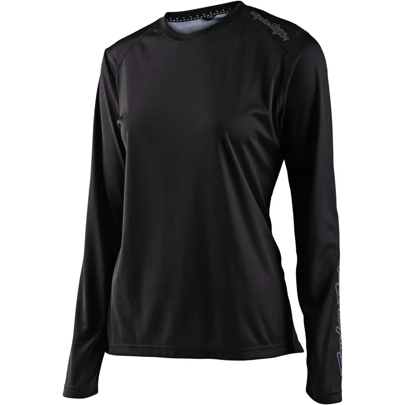 Troy Lee Designs Women's Lilium Long Sleeve Jersey in Black