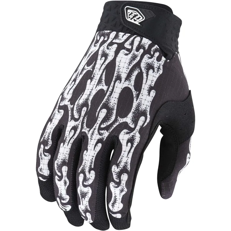 Troy Lee Designs Air Gloves in Slime Hands Black/White