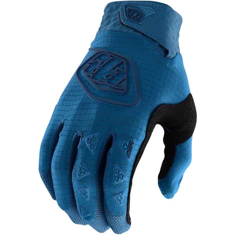 Troy Lee Designs Air Gloves in Solid Slate Blue-1