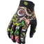 Troy Lee Designs Air Youth Mountain Bike Gloves in Bigfoot Black/Green