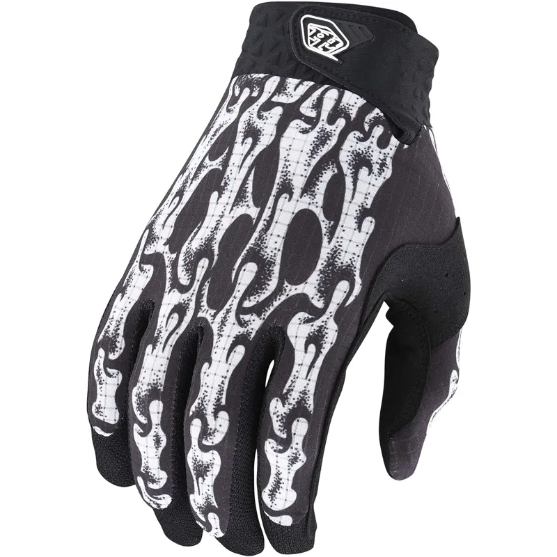 Troy Lee Designs Air Youth Slime Hands Gloves in Black/White