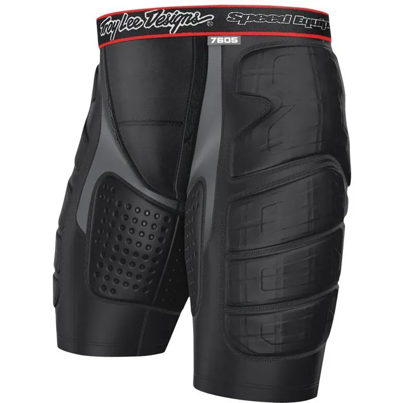 2018 Troy Lee Designs 7605 Ultra Protective Shorts in Black 