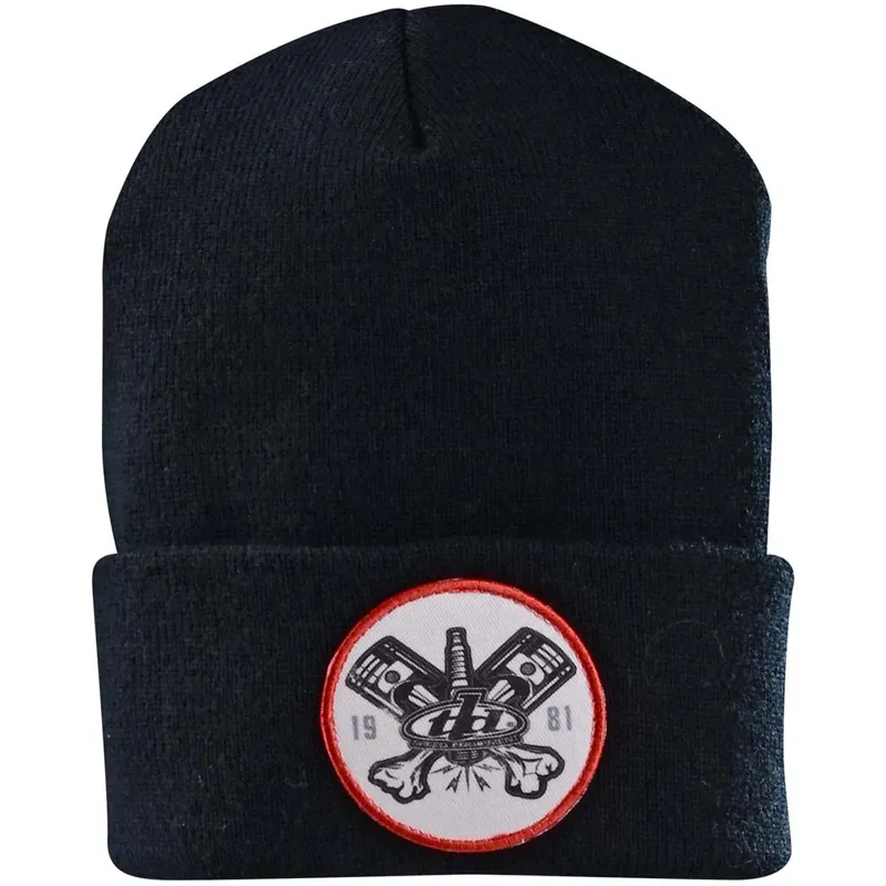 2021 Troy Lee Designs Limited Edition Pistonbone Beanie in Black