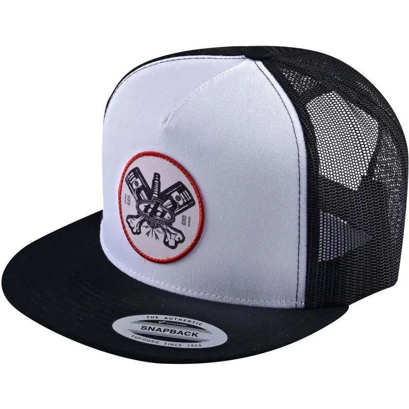 2021 Troy Lee Designs Limited Edition Pistonbone Snapback Hat in Black
