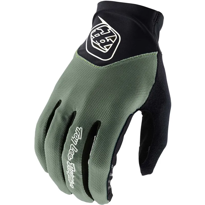 2021 Troy Lee Designs Ace Gloves in Green 