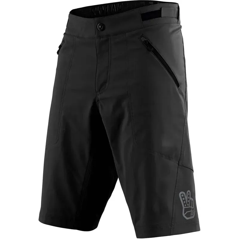 Troy Lee Designs Shell Only Skyline Shorts in Solid Black