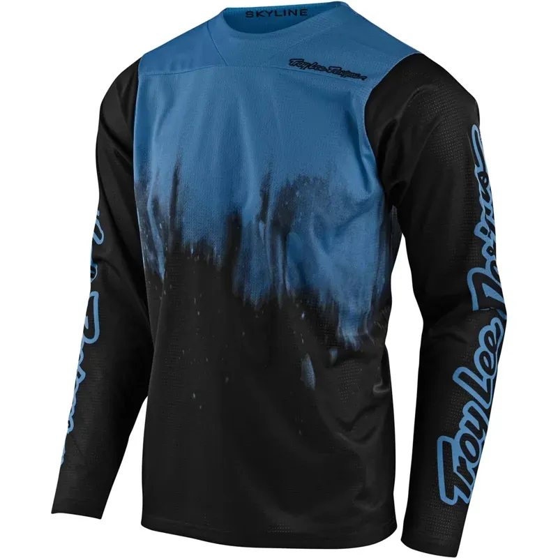 2021 Troy Lee Designs Skyline Long Sleeve Jersey in Blue