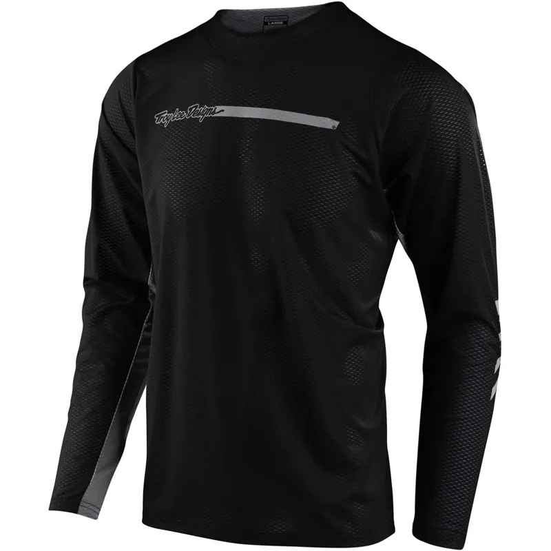 2021 Troy Lee Designs Skyline Air Long Sleeve Jersey in Black 