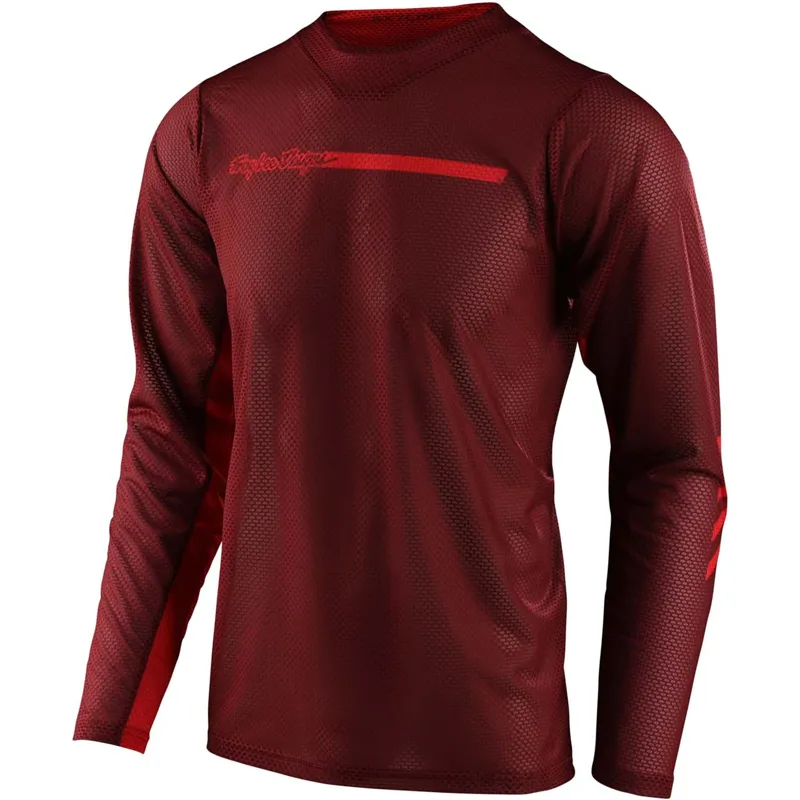 2021 Troy Lee Designs Skyline Air Long Sleeve Jersey in Red