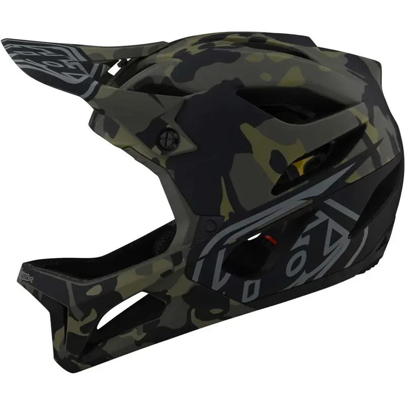 Troy Lee Designs Stage MIPS Helmet in Camo - Olive
