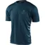 2021 Troy Lee Designs Flowline Short Sleeve Jersey in Service - Blue