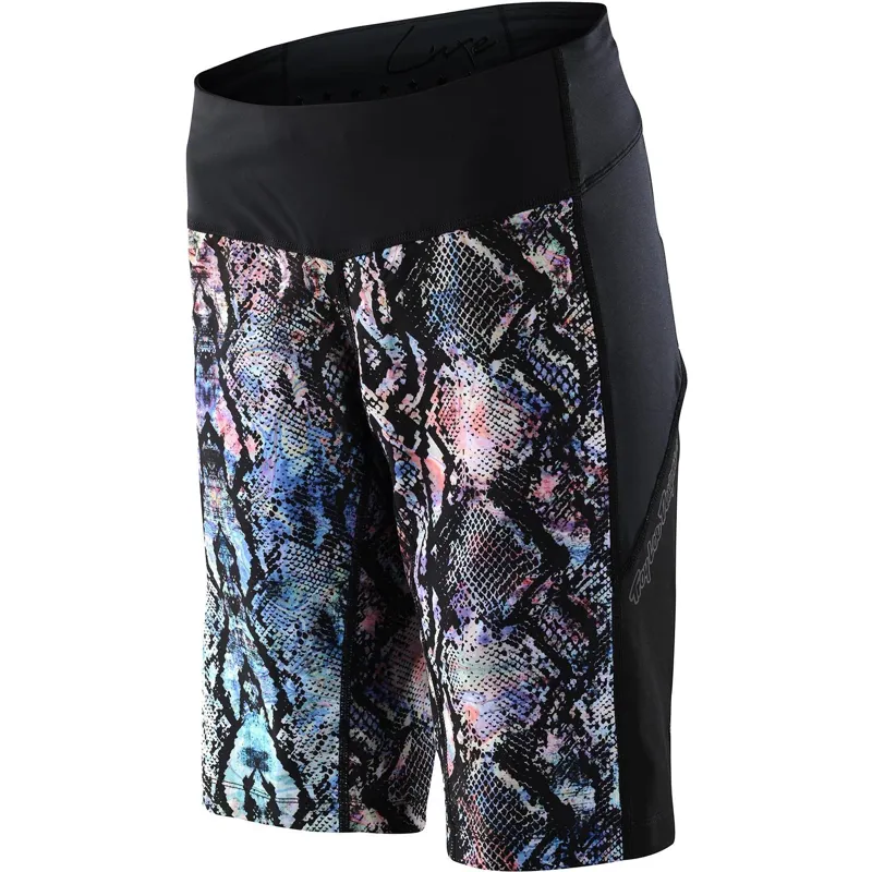 2021 Troy Lee Designs Womens Luxe Short Shell Snakeskin in Black